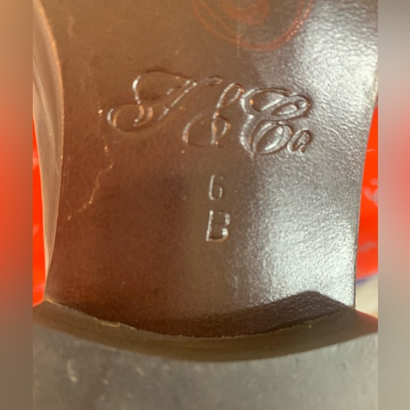 Women’s Franco Fieramosco Size 6 B dark brown flats - Picture 5 of 6